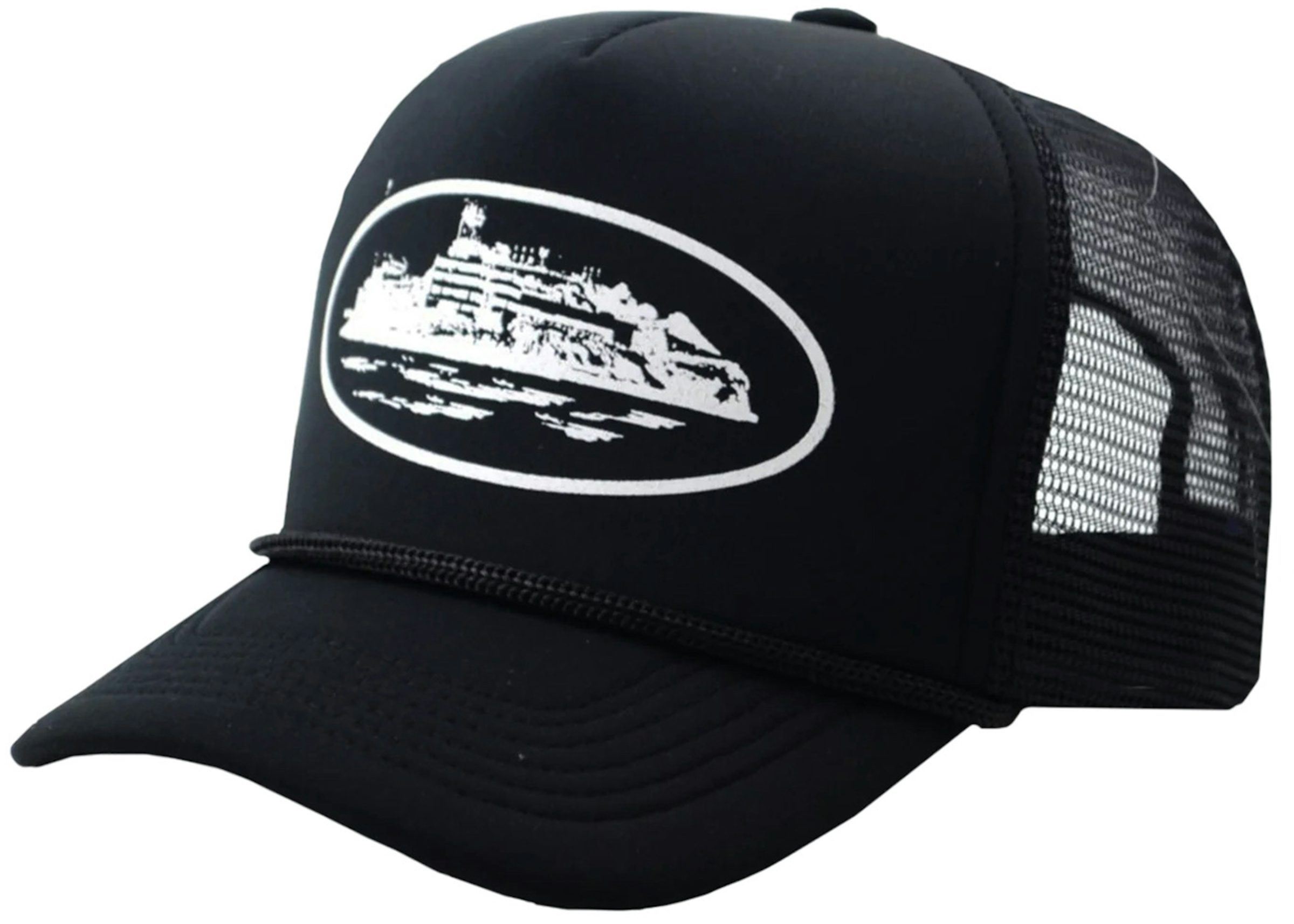 Corteiz OG Alcatraz Trucker Hat 21 Black - FW23 - US