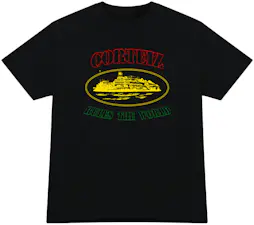 Corteiz OG Alcatraz T-Shirt Black Men's - FW22 - US