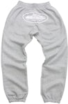 CRTZ Corteiz Cargo Pants , Color Stone Grey With White Logo