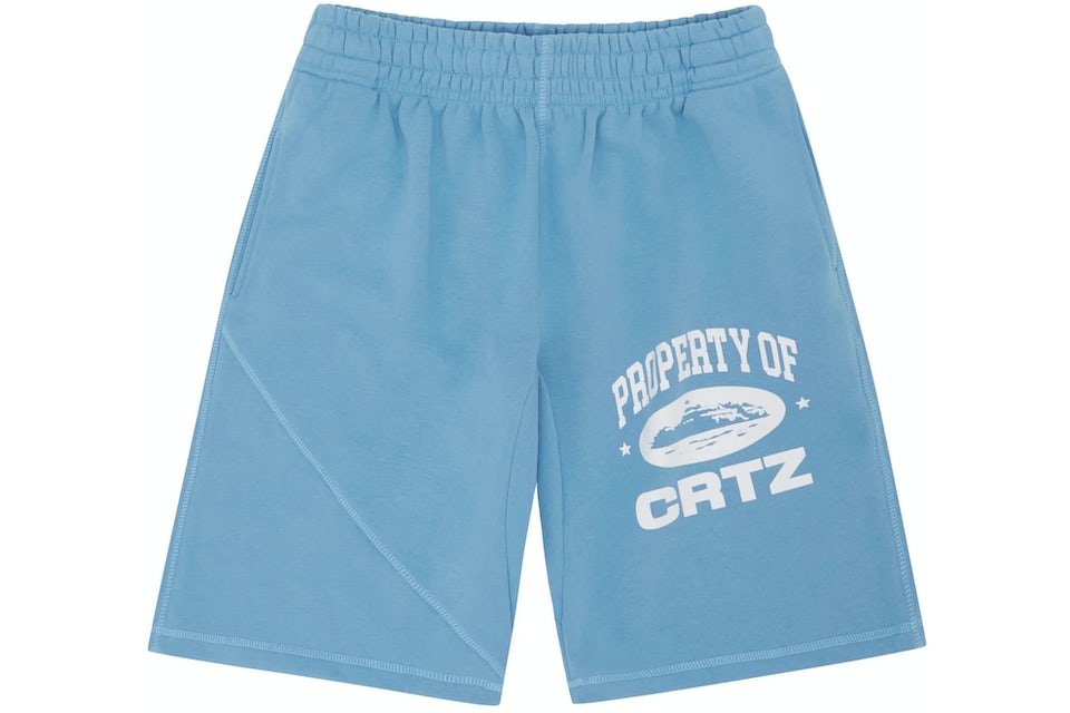 Corteiz P.O.C Shorts Baby Blue Men's - SS23 - US