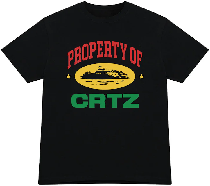 Corteiz Property Of Crtz Carni T-shirt Black Homme - SS22 - FR