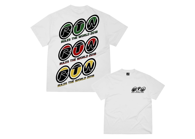 Corteiz RTW 2018 Tee White Men's - SS24 - US