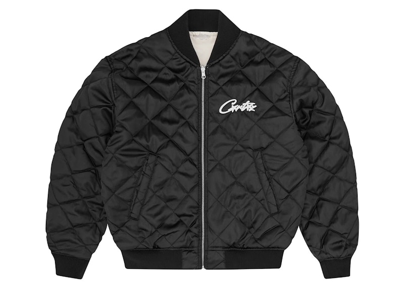 Corteiz Reversible Bomber Jacket Off White/Black Men's SS24 US