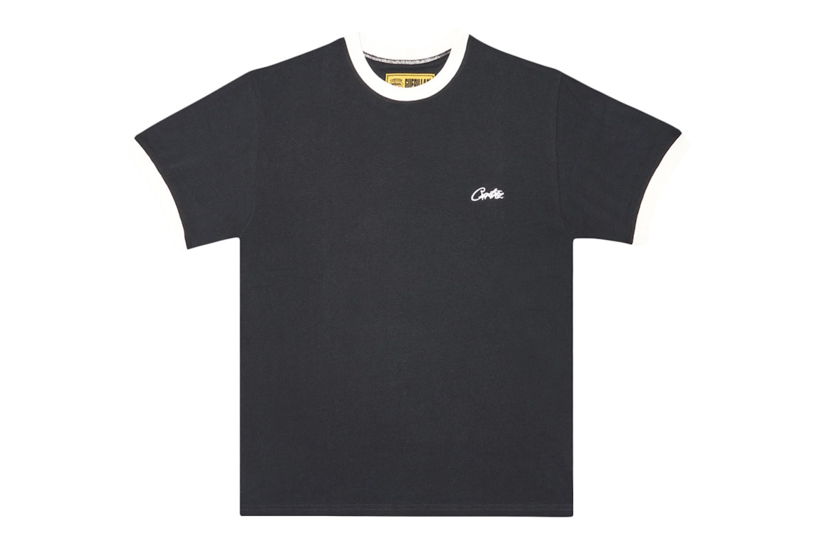 Pre-owned Corteiz Ribbed T-shirt Black