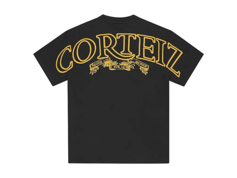 Corteiz e heavyweight tee Tシャツ 黒黄 L Corteiz Royale Heavyweight Tee Black/Yellow Men's - SS25 - US