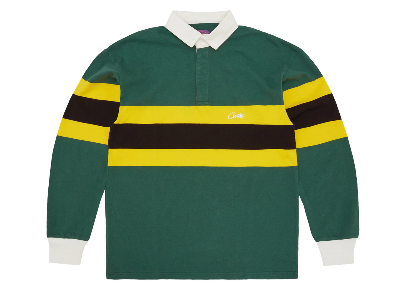 Corteiz Rugby Shirt Forest Green Hombre - SS24 - MX