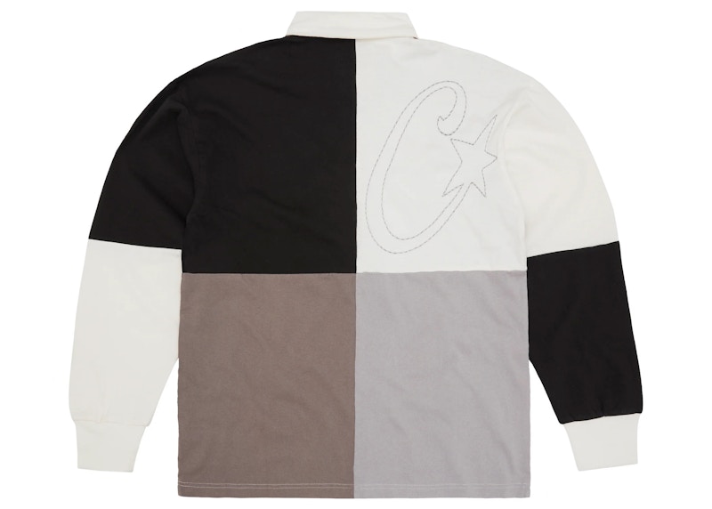 Corteiz Rugby Shirt Greyscale