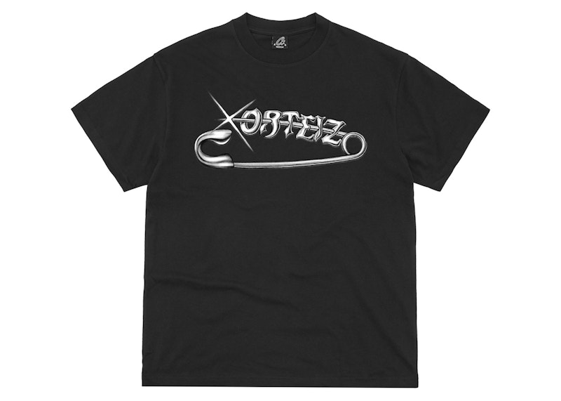 Corteiz Safety Pin Tee Black