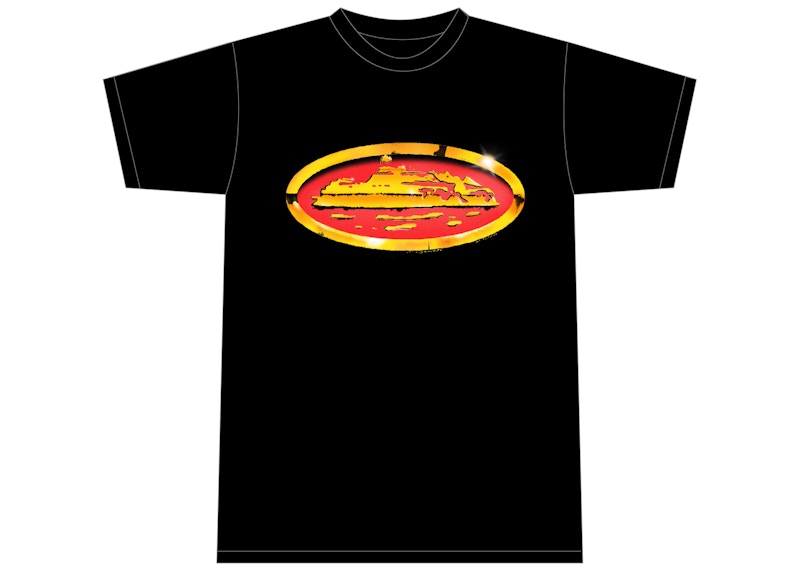 Corteiz Shiny Alcatraz T-shirt Black Men's - SS22 - US