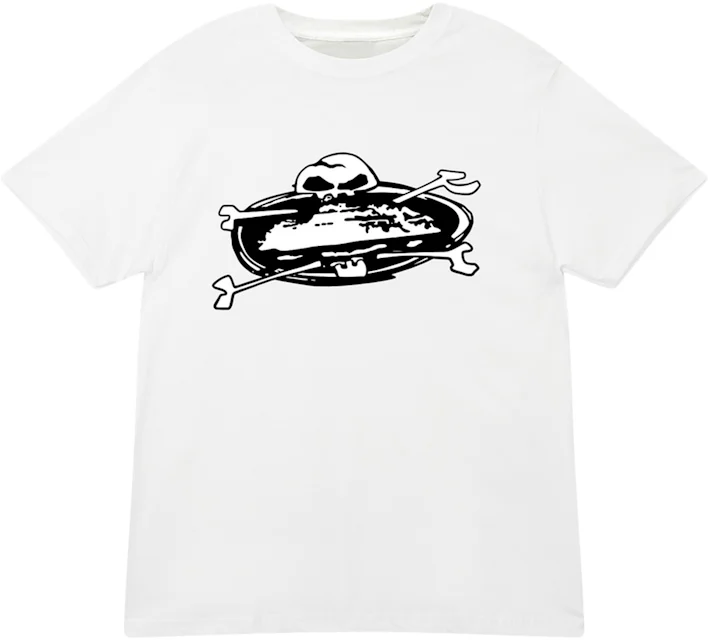 Corteiz Skull Island T-shirt White Herren - FW22 - DE