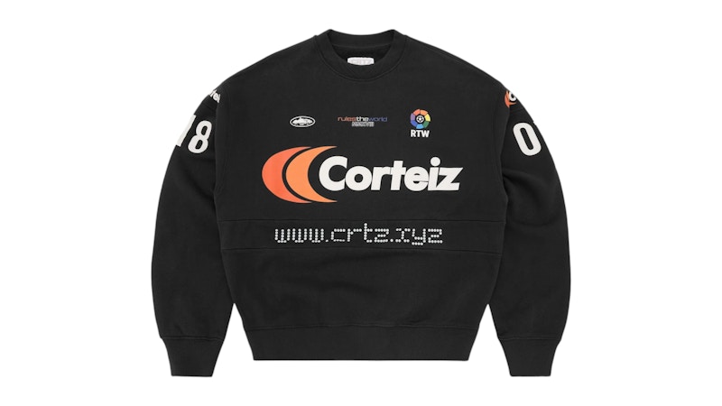 Corteiz Sponsors Training Crewneck Black Men's - SS26 - US