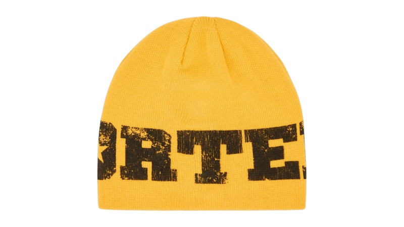 CORTEIZ Pre-owned Men's Star Skully Hat In Yellow