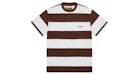 Corteiz Striped T-Shirt Brown