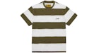 Corteiz Striped Tee Taupe
