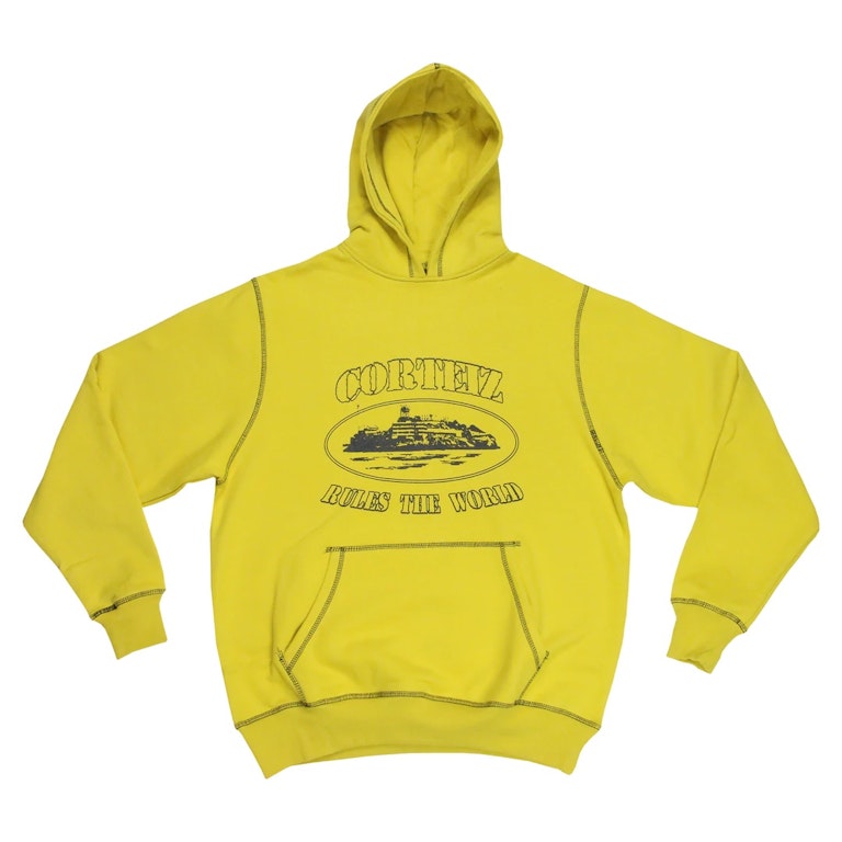 Pre-owned Corteiz Superior Hoodie Yellow