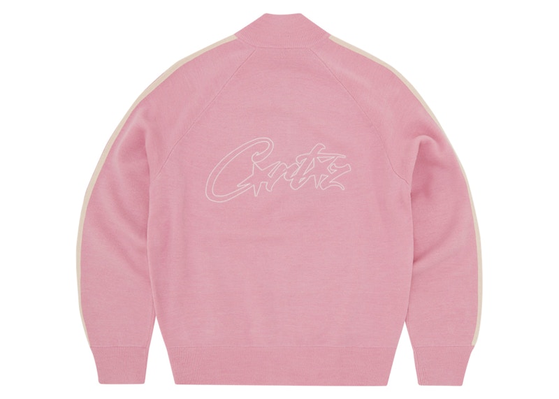 Corteiz VVS Knit Zip Pink Men's - SS24 - US