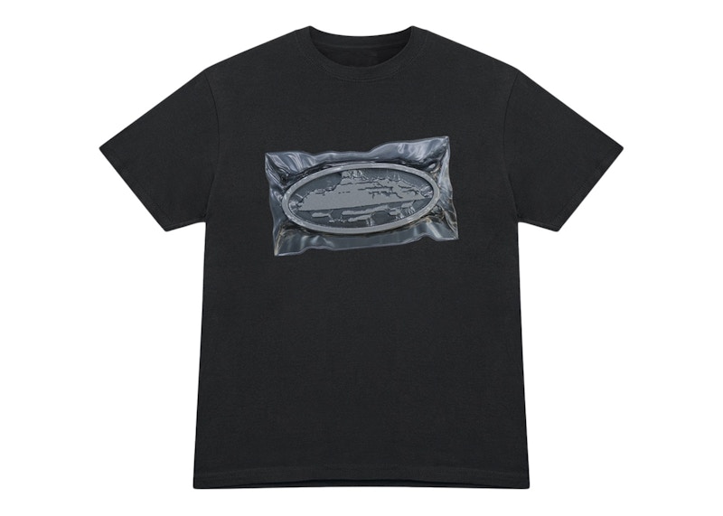 Corteiz Vacuum Sealed T-shirt Black Men's - FW22 - US