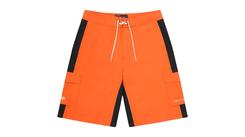 Corteiz Wave Short Orange