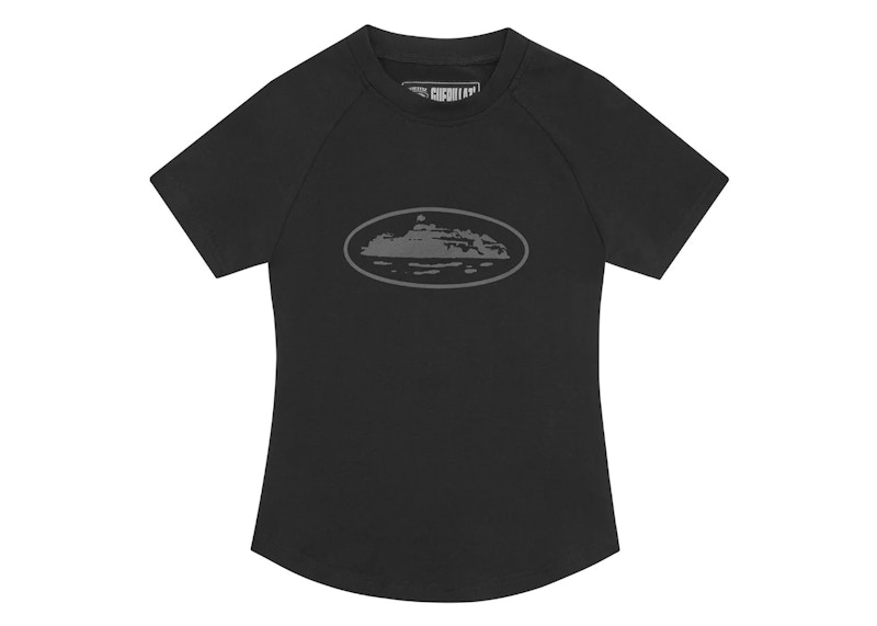 トップス corteiz WMNS ALCATRAZ BABY TOP Tee WMNS ALCATRAZ BABY TOP [BLACK & WHITE] – CRTZRTW