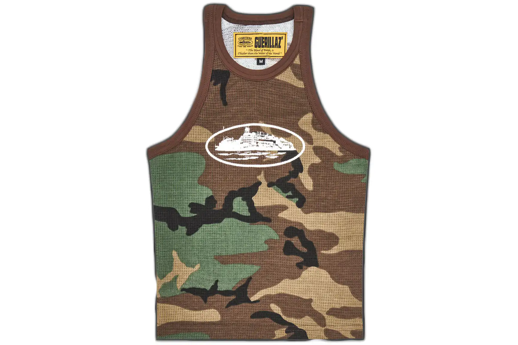 Corteiz Womens Alcatraz Tank Top Woodland Camo - FW22 - CN