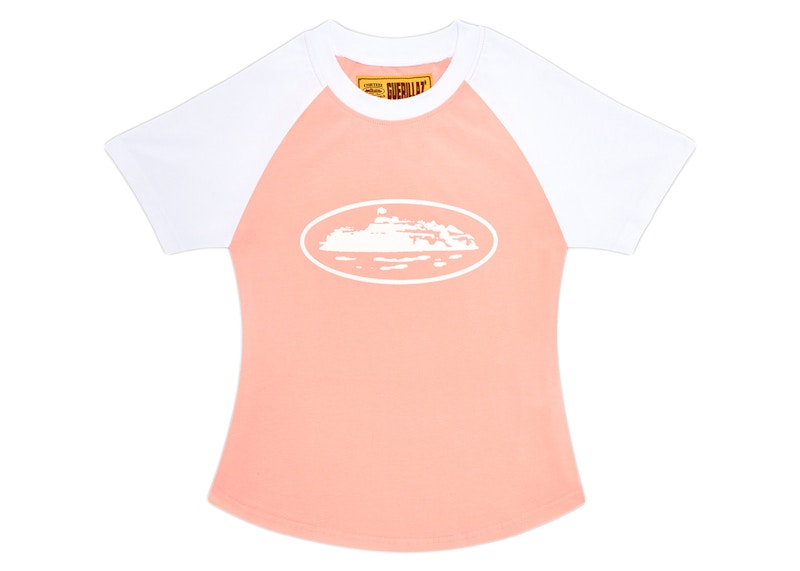 Corteiz Women's Alcatraz Baby Top White & Black | Streetwear