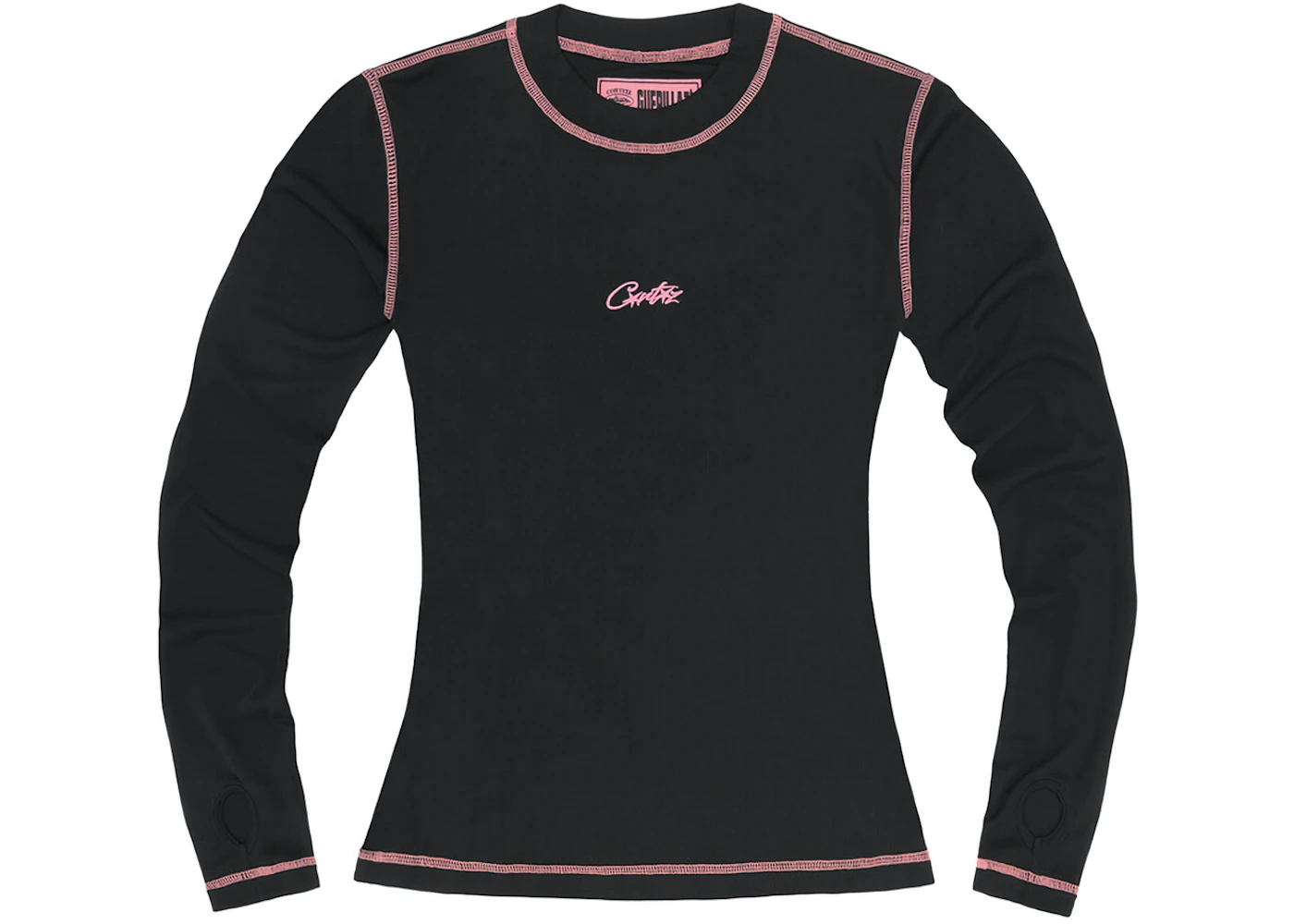 Corteiz Women's Mesh Longsleeve Black/Pink