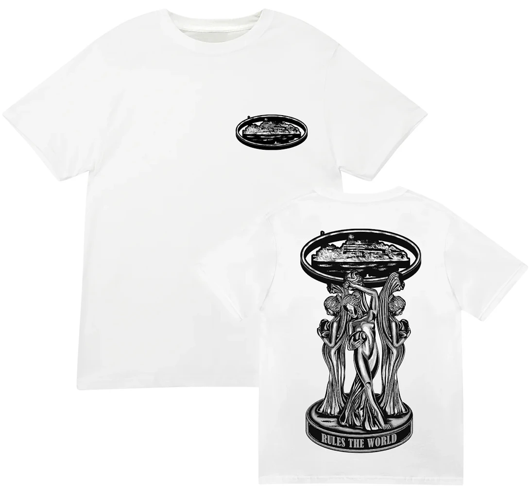 Corteiz Scareface T-shirt White Hombre - SS22 - US