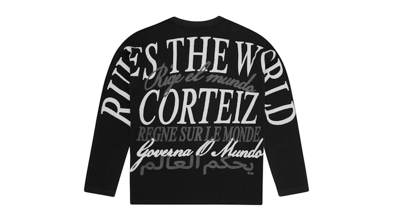 トップス corteiz Corteiz Reflective Alcatraz Tee Triple Black Men's - FW23 - US