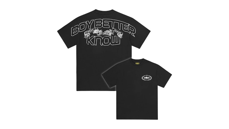 Corteiz x BBK Royale Tee Black Men's - SS25 - GB