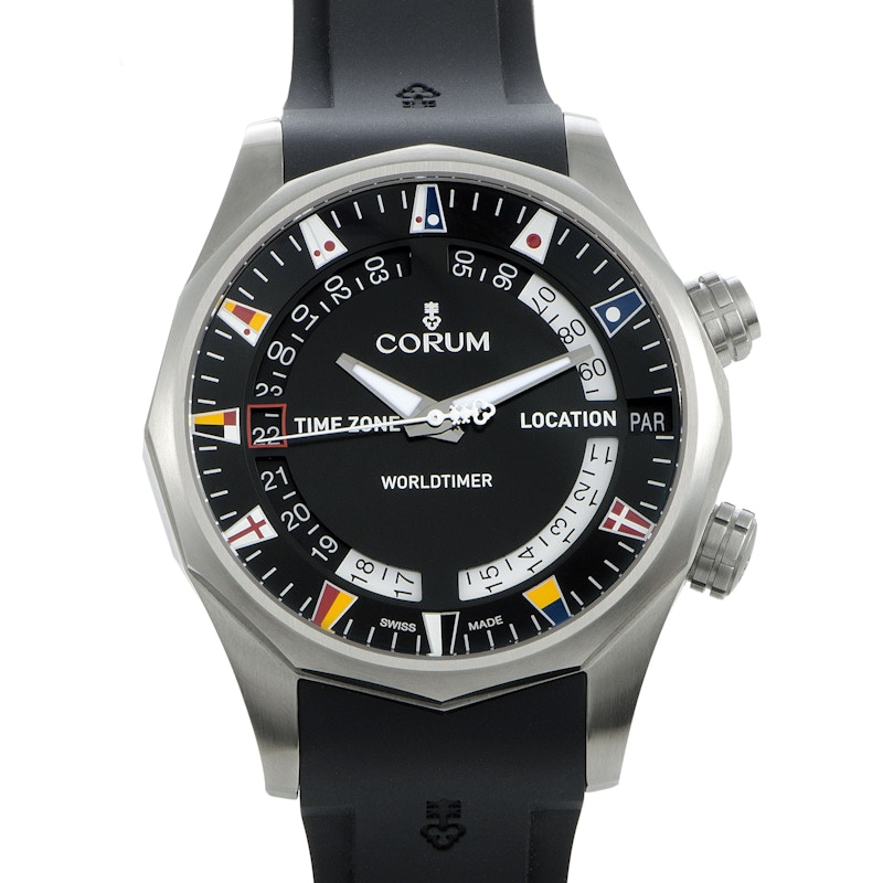 Corum Admiral Legend 47 Worldtimer A637 02744 637.101.04 F371