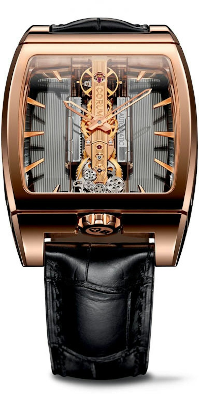 Corum Bridge 313.165.55/0002 GL10R 52mm in Rose Gold - GB