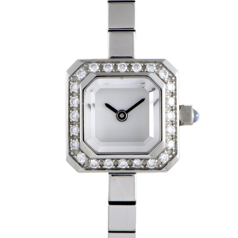 Corum Sugar Cube Diamond 137.431.47 16mm in Stainless Steel US