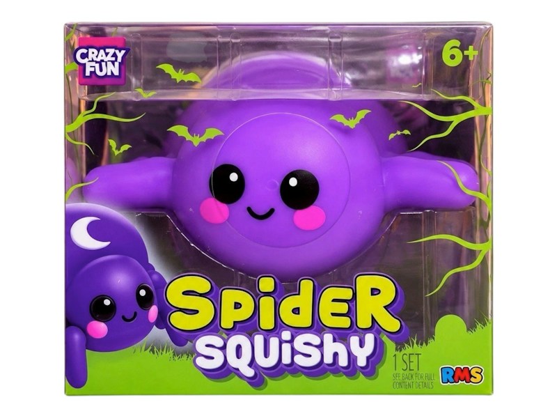 Crazy Fun Spider Squishy Fidget Toy