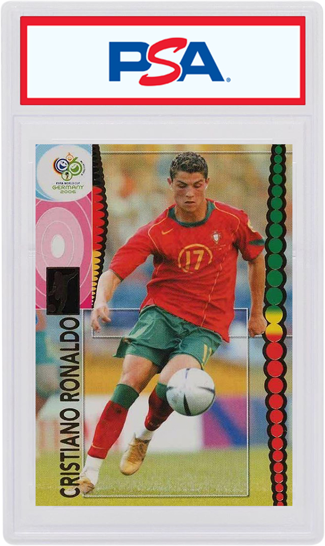 Cristiano Ronaldo 2006 Panini World Cup Germany #169