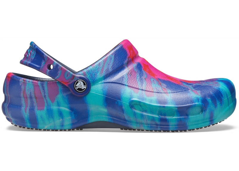 Crocs tie dye online bistro