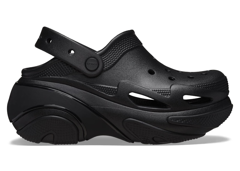 ◆CROCS◆ Bubble Crush Clog Triple Black 2100610WC Crocs Bubble Crush Clog Triple Black Men's - 210061-0WC - US