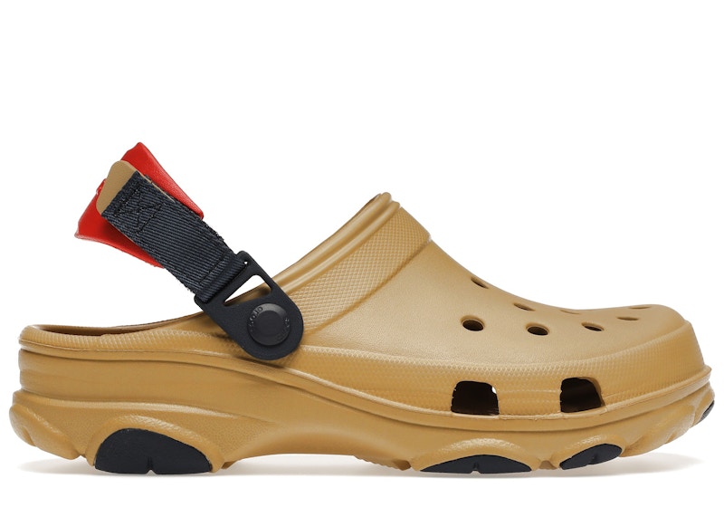 All terrain tan discount crocs