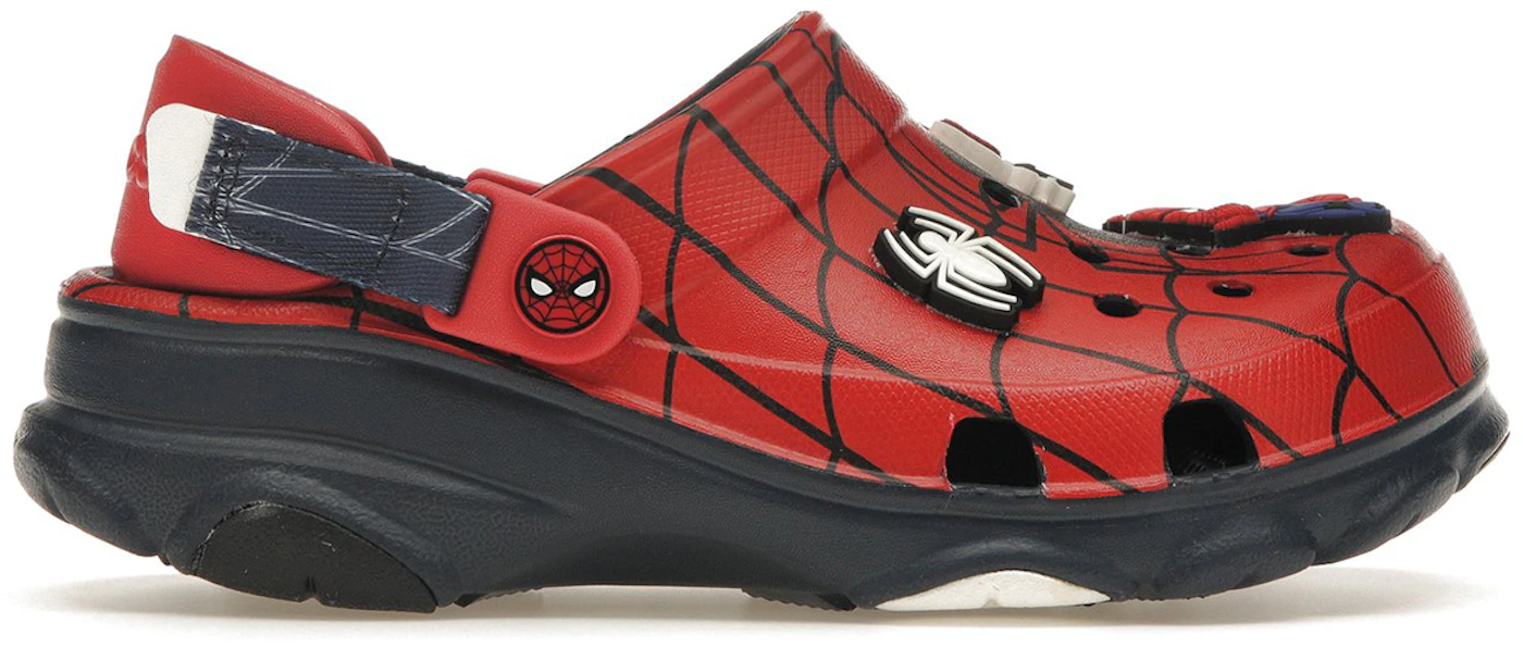 Crocs Classic All-Terrain Clog Marvel Spider-Man (Kids) Kids' - 208786 ...