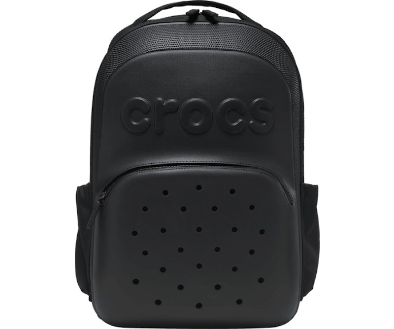 Pre-owned Crocs Classic Backpack (fabric Handle) In Black