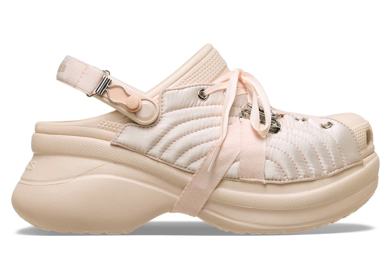 Pre-owned Crocs Classic Bae Clog Jean Paul Gaultier Corset (women's) Sneakers In Dew In Green