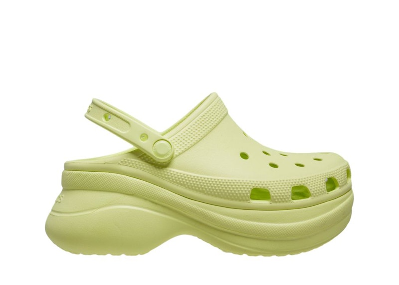 Lime crocs hot sale