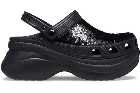 Crocs Classic Bae Clog Sequin Black Sneakers GB - Main Image