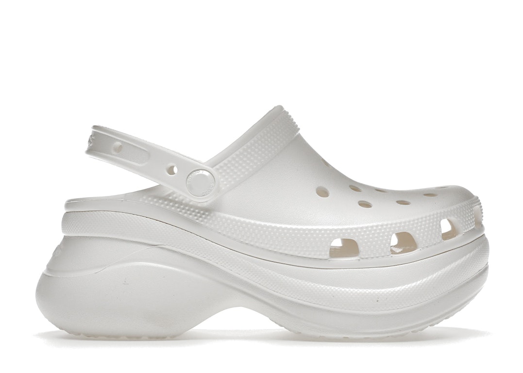 Pre-owned Crocs Classic Bae Clog White (women's)