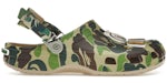 Crocs Sabot classique A Bathing Ape ABC Camouflage Vert