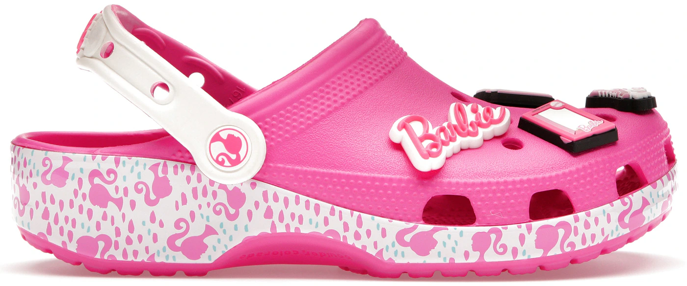 Crocs Releases 'Barbie' Clog Collab in Glittery Pink Platform
