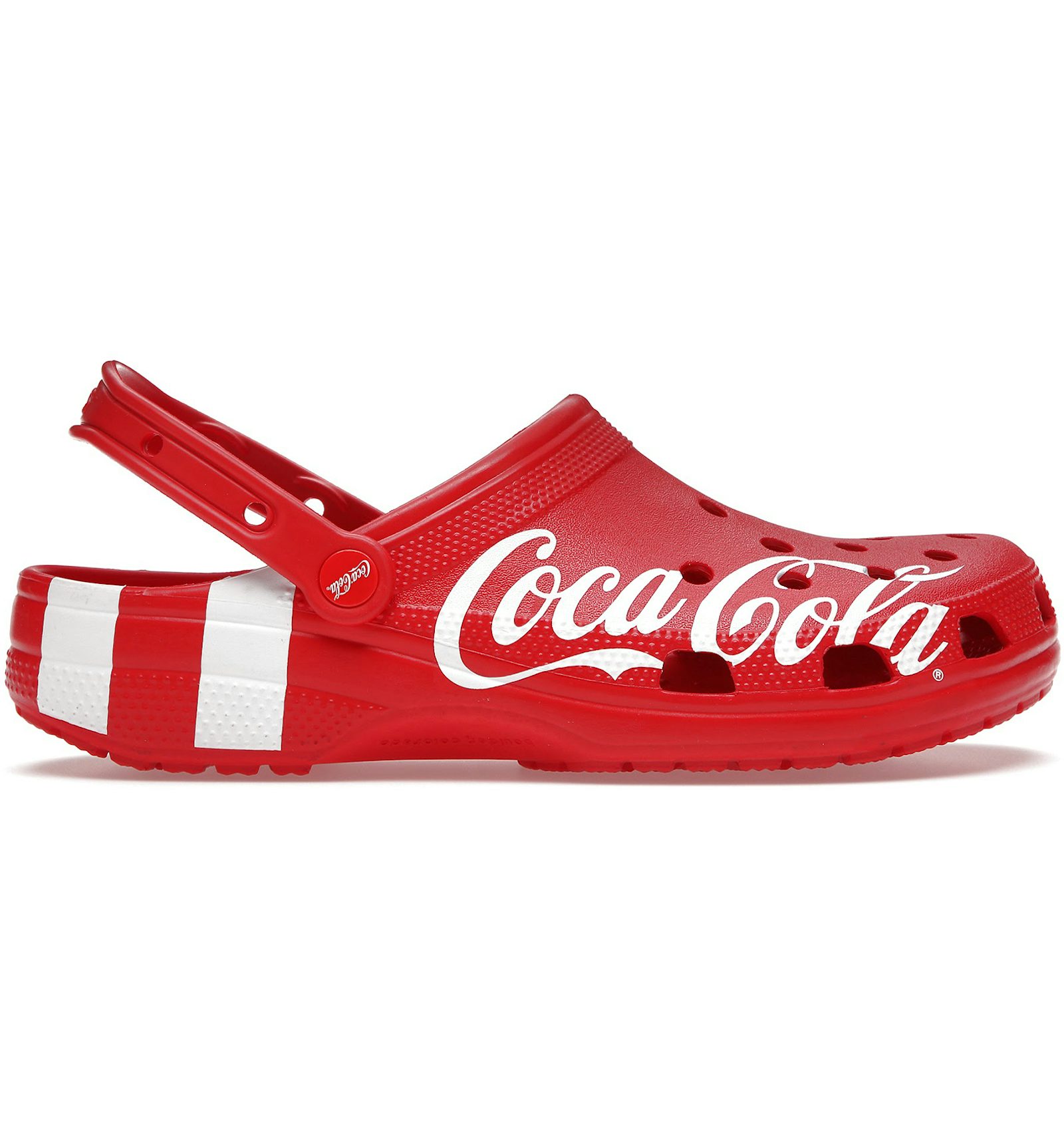 Red supreme crocs Clearance