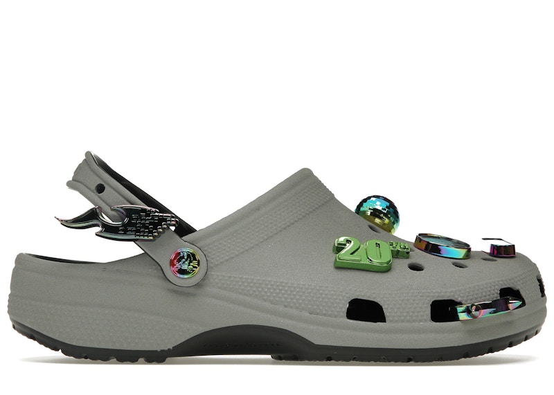 Crocs grey and on sale green