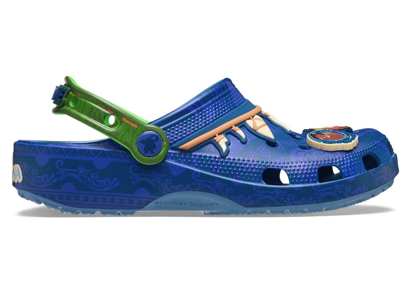 Pre-owned Crocs Men's  Classic Clog Disney Moana Maui Sneakers In Multi