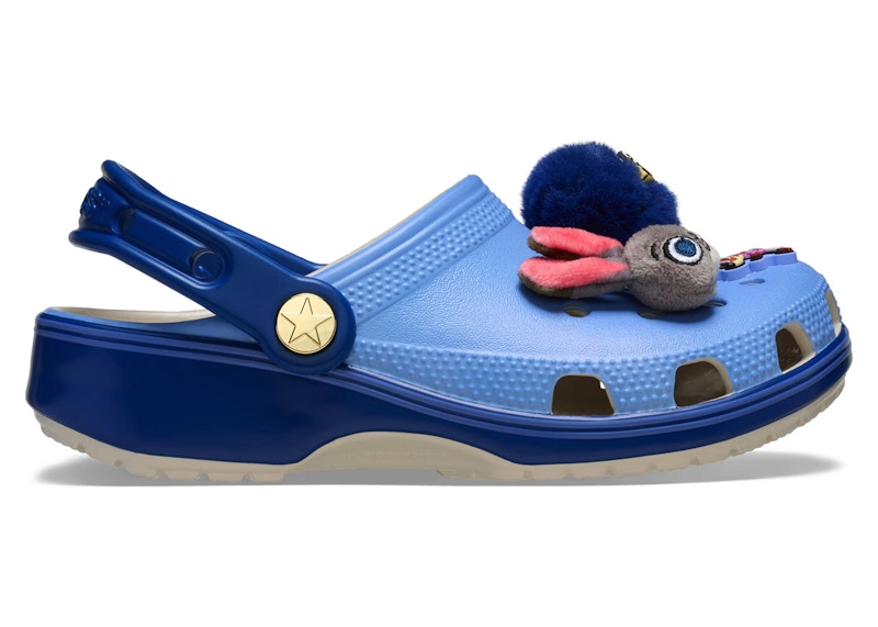 CROCS Pre-owned Classic Clog Disney Zootopia 2 Officer Hopps (kids) Sneakers In Blue