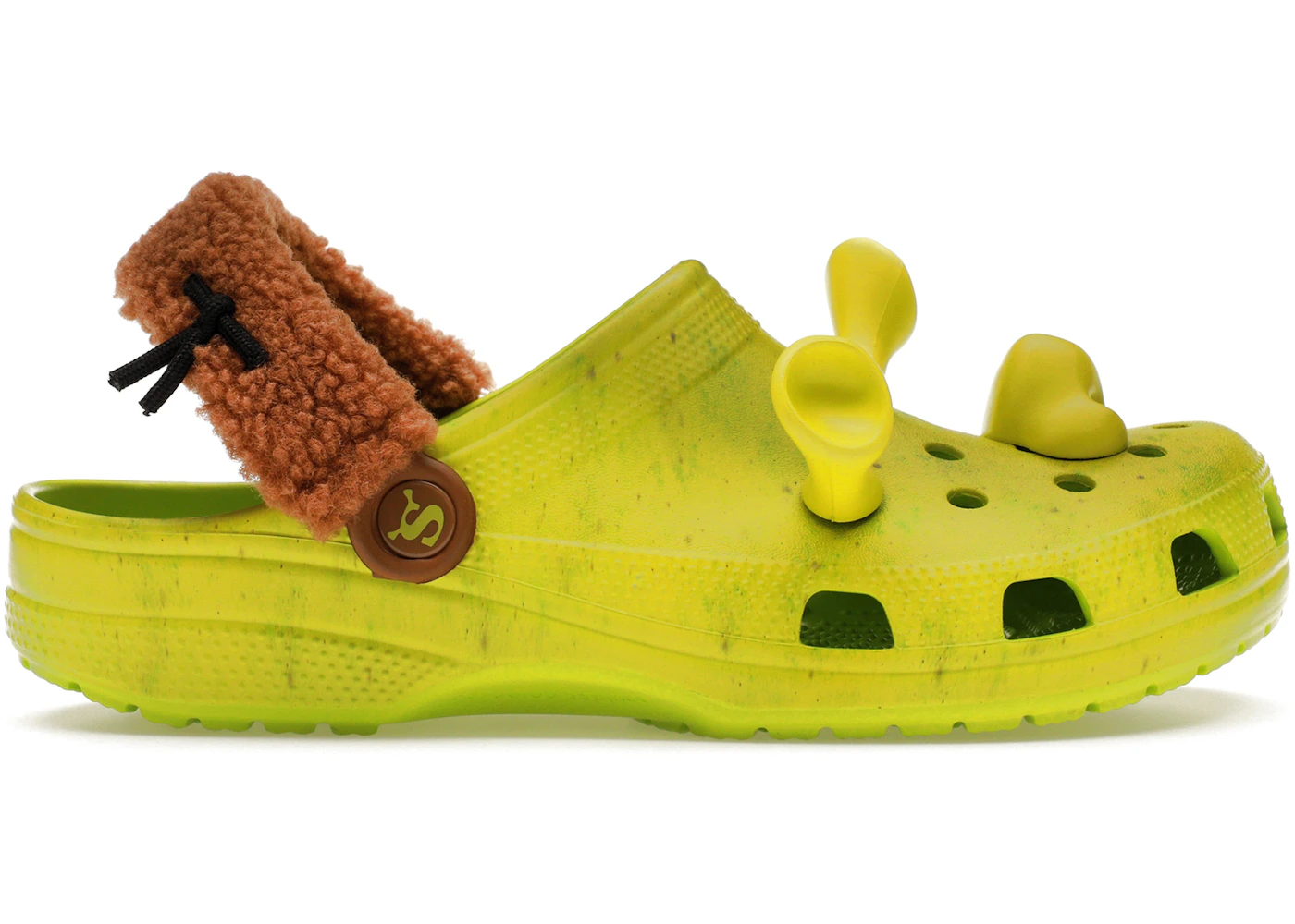 DreamWorks Shrek Crocs Classic Clog Men's Size 13 Ogre Green